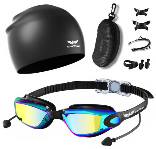 Swim goggles and cap - 1,