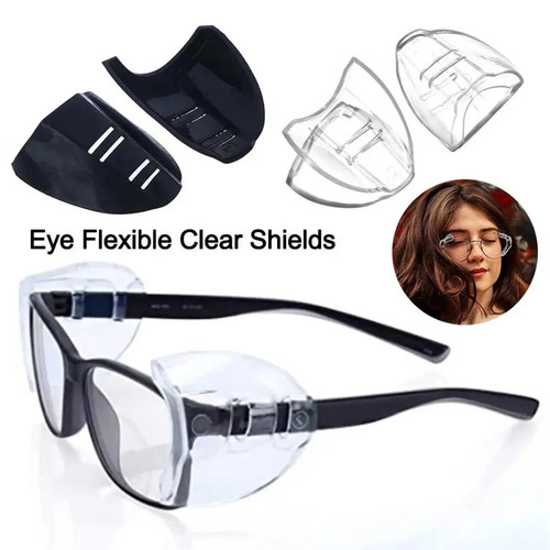 Side shields for eye - side, glasses